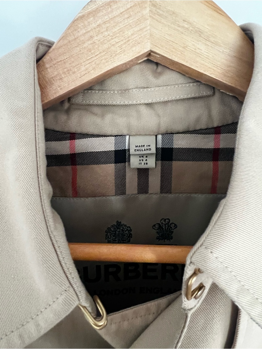 Burberry Kensington Trench Coat US size 4 - Picture 9 of 16